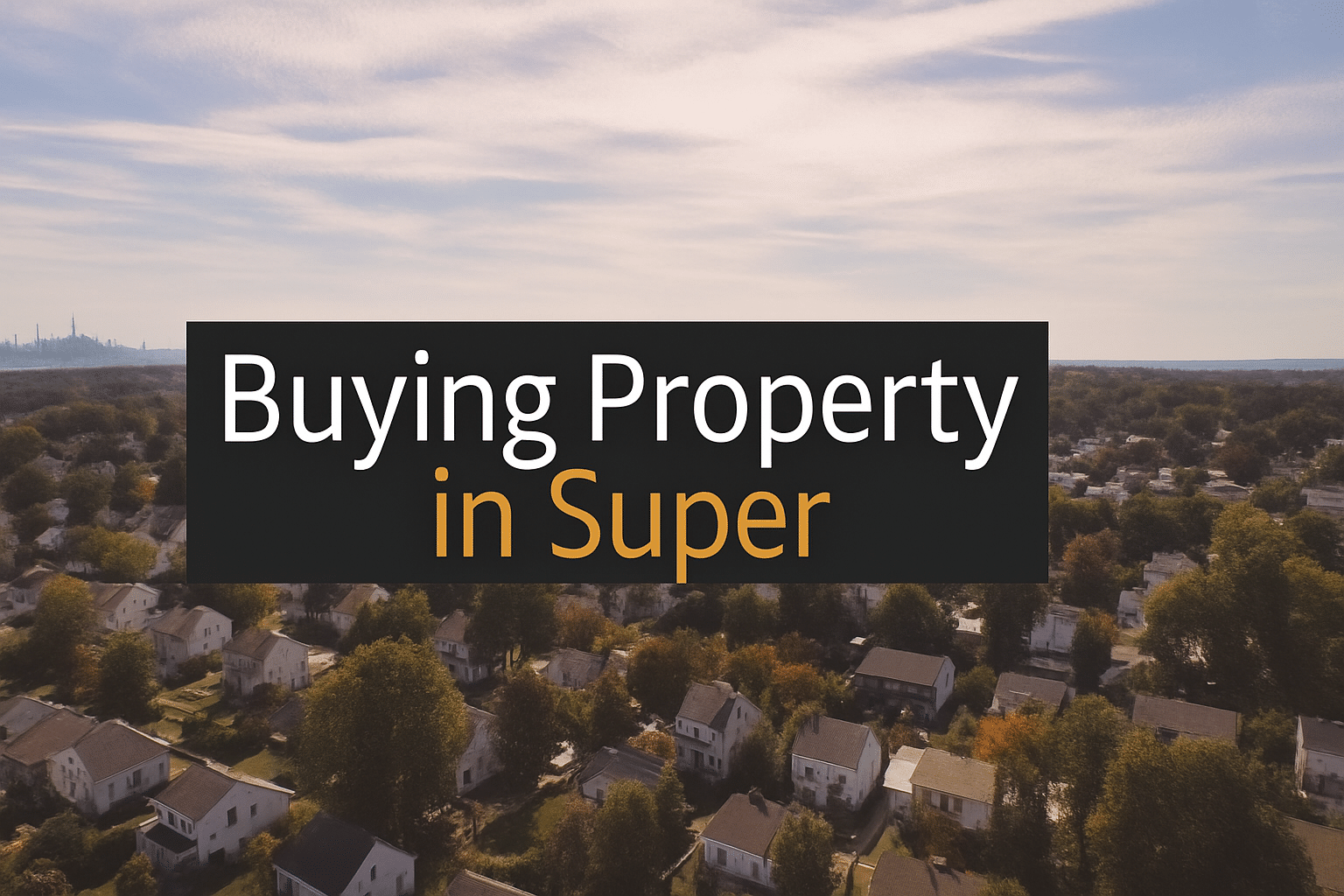 buying property super